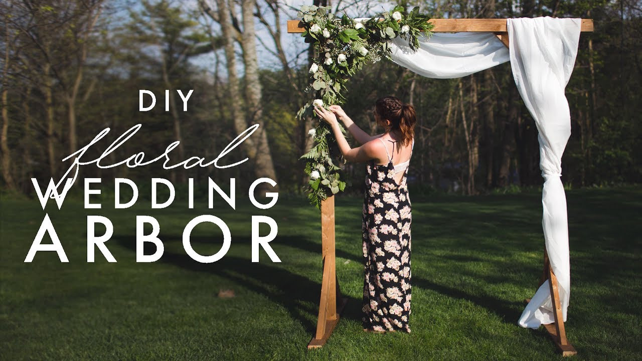 DIY Wooden Arch
 DIY WOODEN ARCH PERFECT FOR WEDDINGS