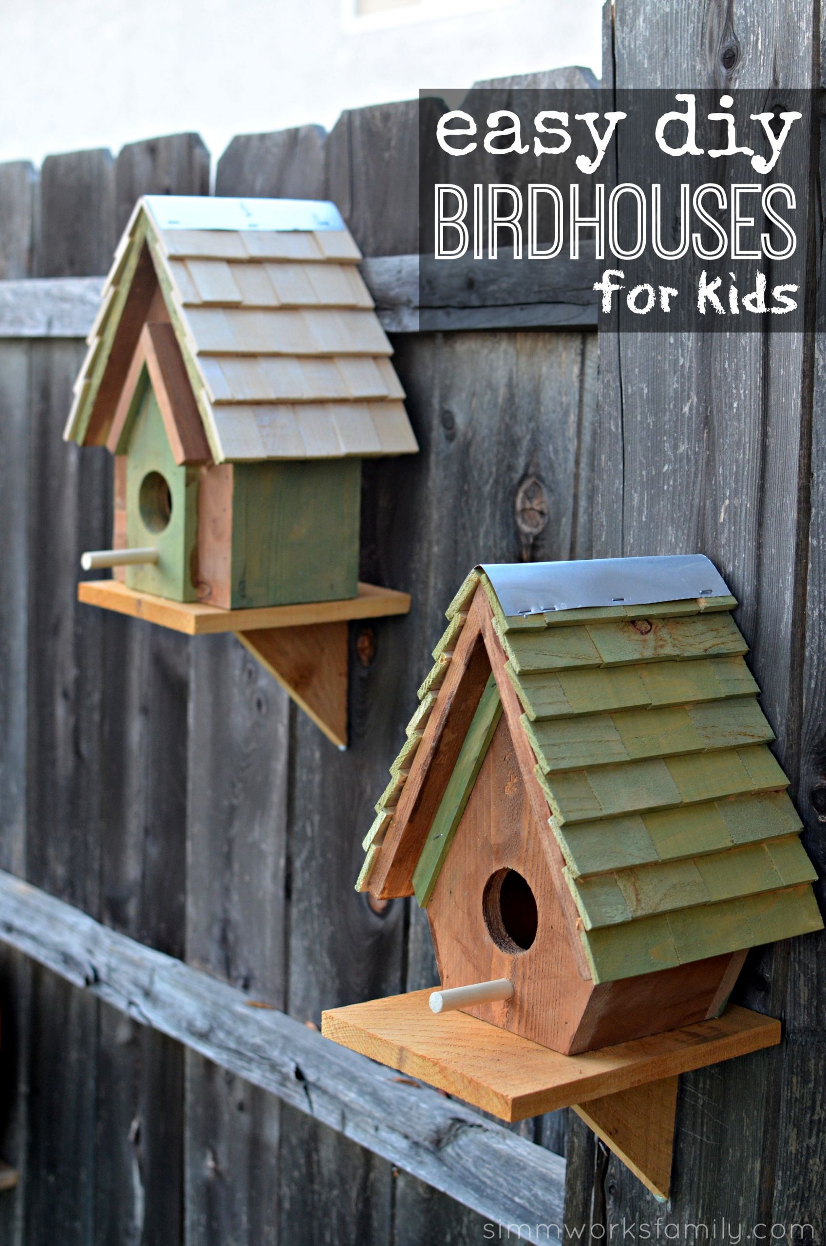 DIY Wooden Bird House
 DIY Birdhouses Turning Inspiration into Reality