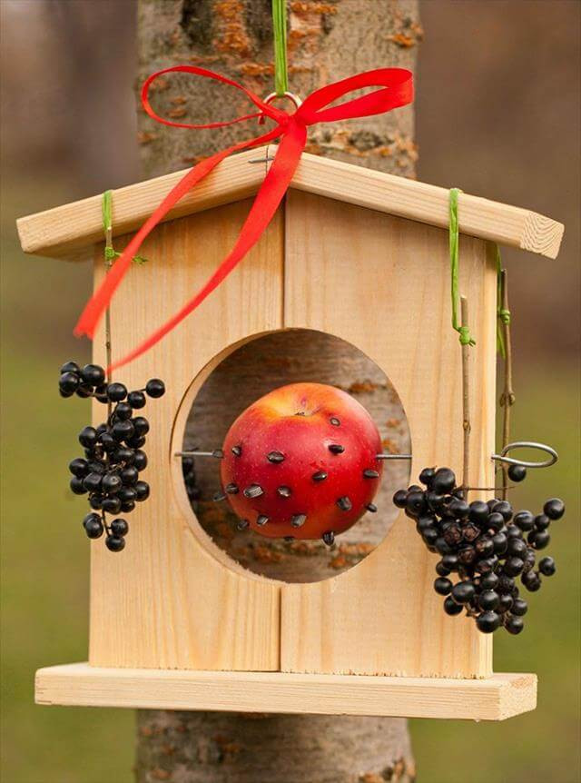 DIY Wooden Bird House
 9 DIY Decorative Birdhouse Ideas