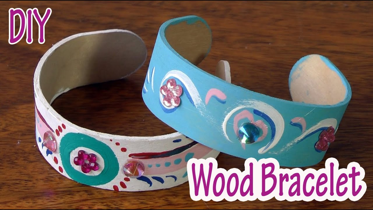 DIY Wooden Bracelet
 DIY crafts Wood Bracelet Ana