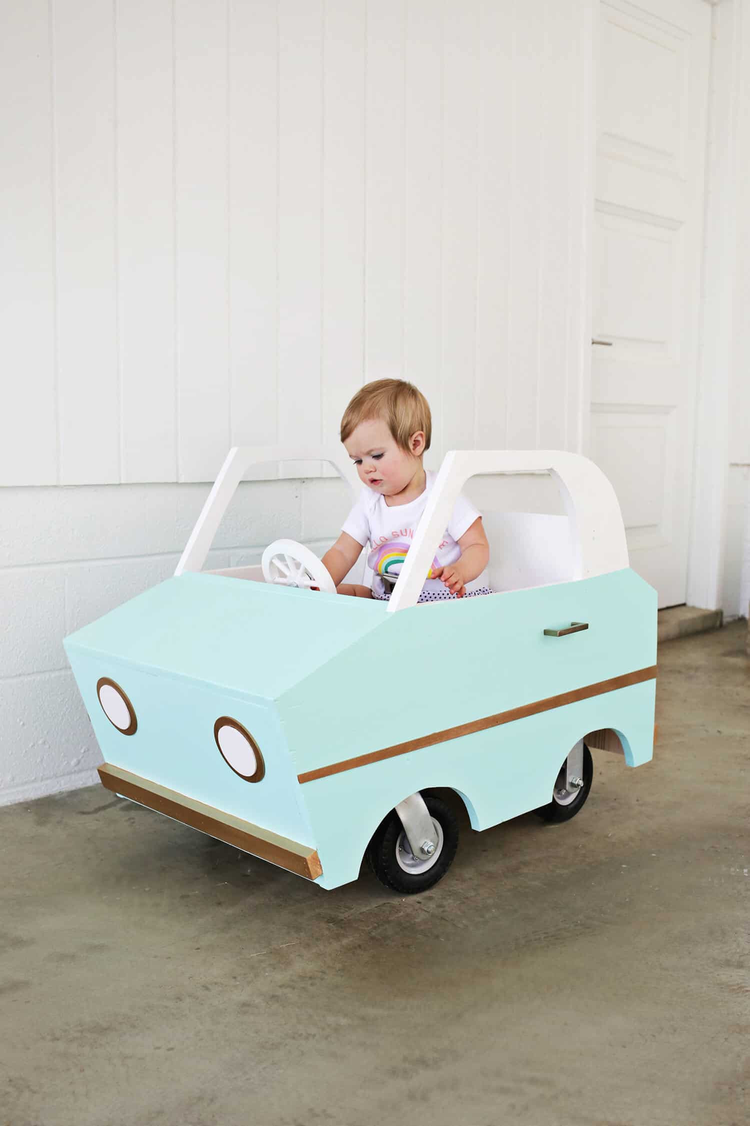 DIY Wooden Car
 Wooden Ride Car DIY A Beautiful Mess