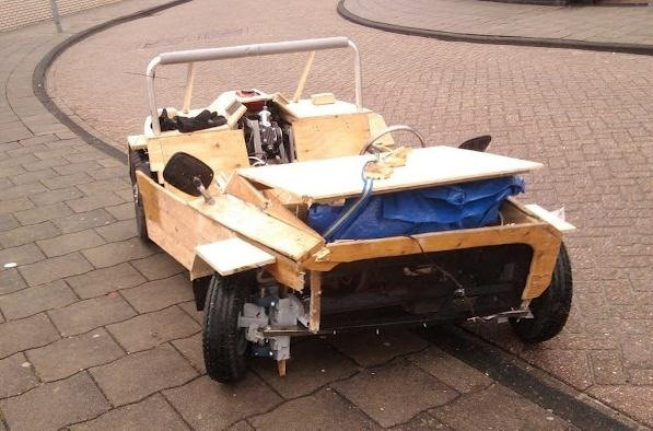 DIY Wooden Car
 Teens Pulled Over in Their Almost Street Legal And