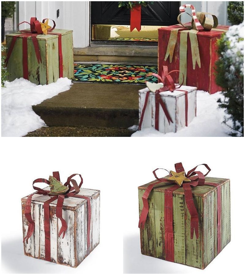 DIY Wooden Christmas Yard Decorations
 DIY Outdoor Christmas Gifts Inspired by Grandin Road