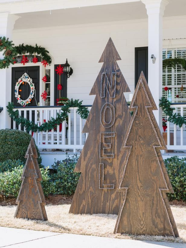 DIY Wooden Christmas Yard Decorations
 Remodelaholic