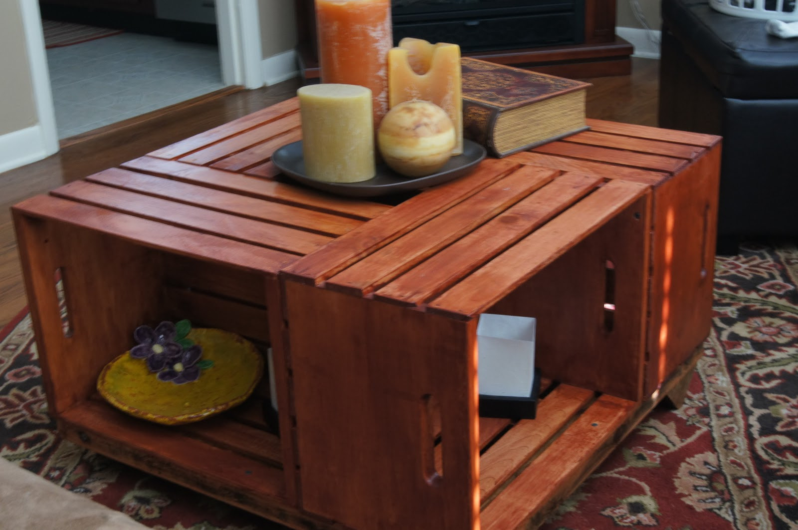 DIY Wooden Coffee Table
 20 DIY Wooden Crate Coffee Tables
