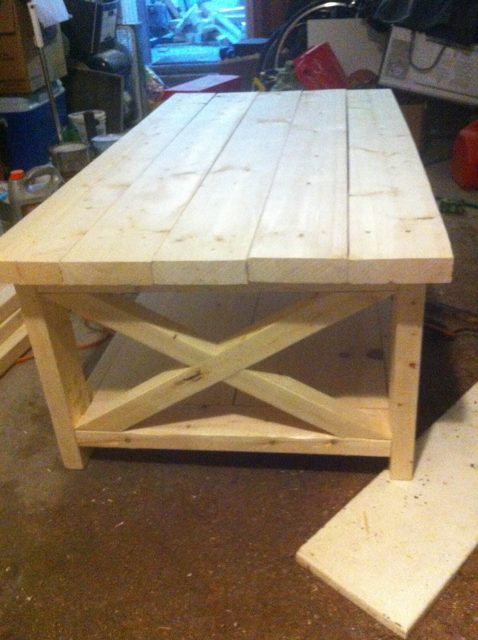 DIY Wooden Coffee Table
 artisan des arts DIY Oxidized wood X coffee table