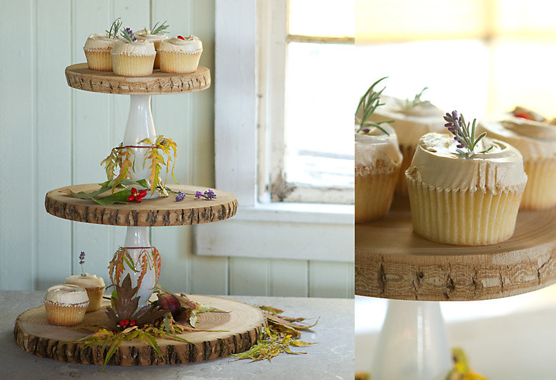 DIY Wooden Cupcake Stand
 Some Nice DIY Cupcake Stands Made of Wood Tasty Food Ideas