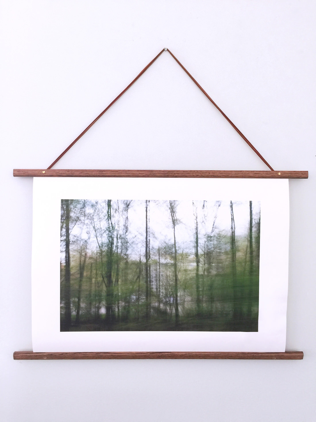 DIY Wooden Frame
 Hang Your Favorites With These 22 DIY Poster Frames