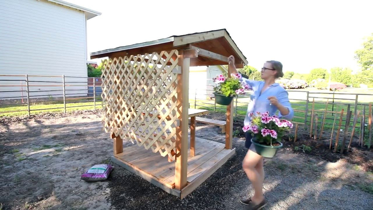 DIY Wooden Gazebo
 How To Build Your Own Wooden Gazebo 10 Amazing Projects