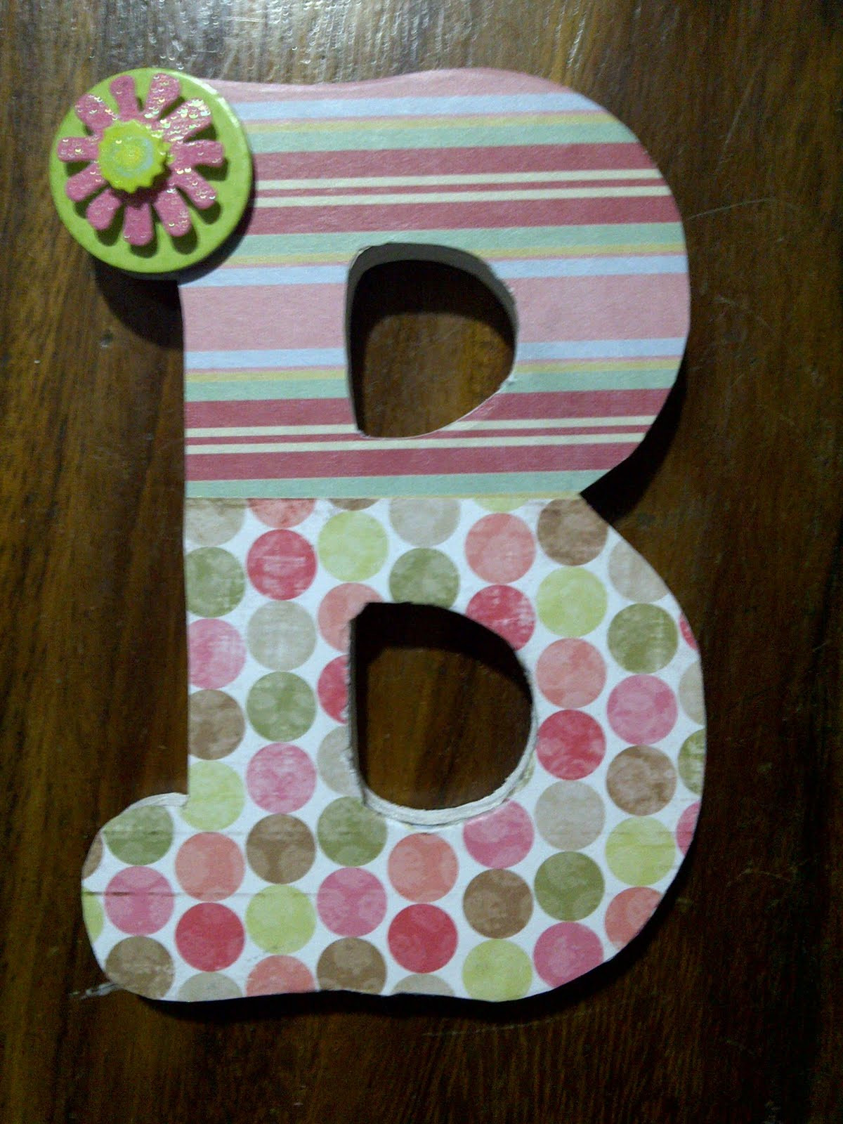 DIY Wooden Letter
 Lucky Girl DIY Decorate Wooden Letters