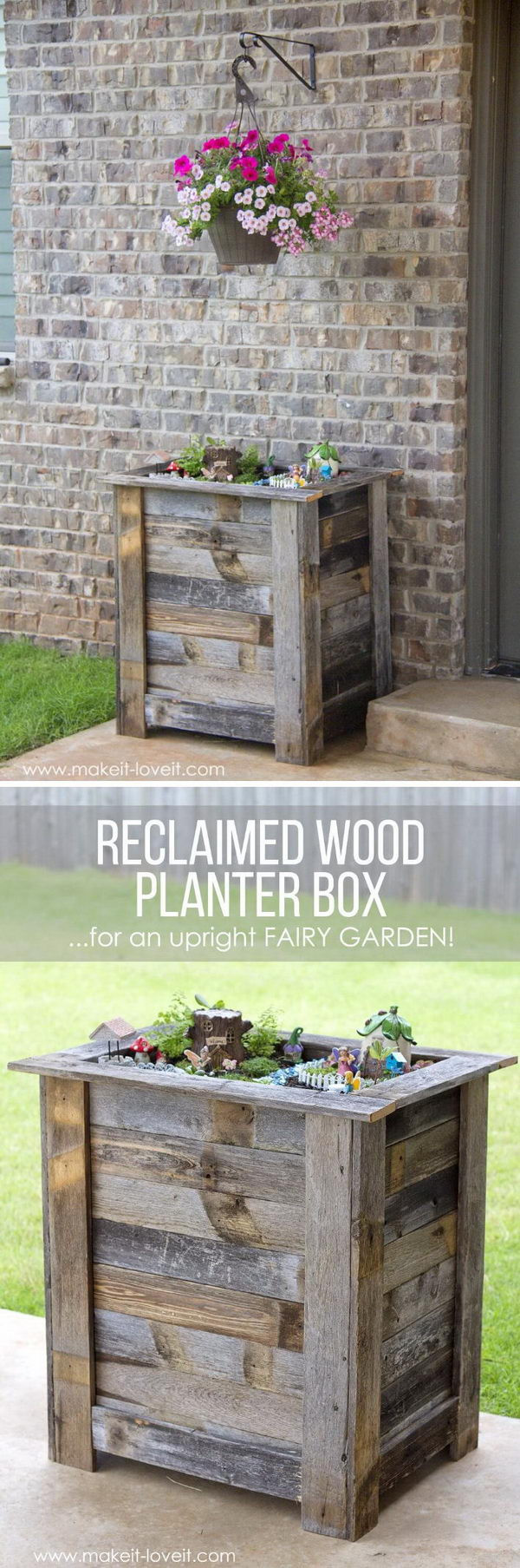 DIY Wooden Planter Boxes
 30 Creative DIY Wood and Pallet Planter Boxes To Style Up