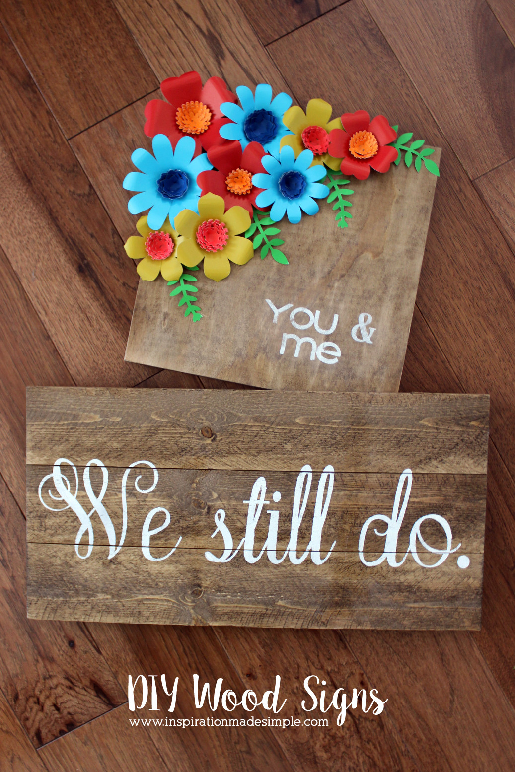 DIY Wooden Plaques
 Amazing DIY Wood Signs Resin Crafts