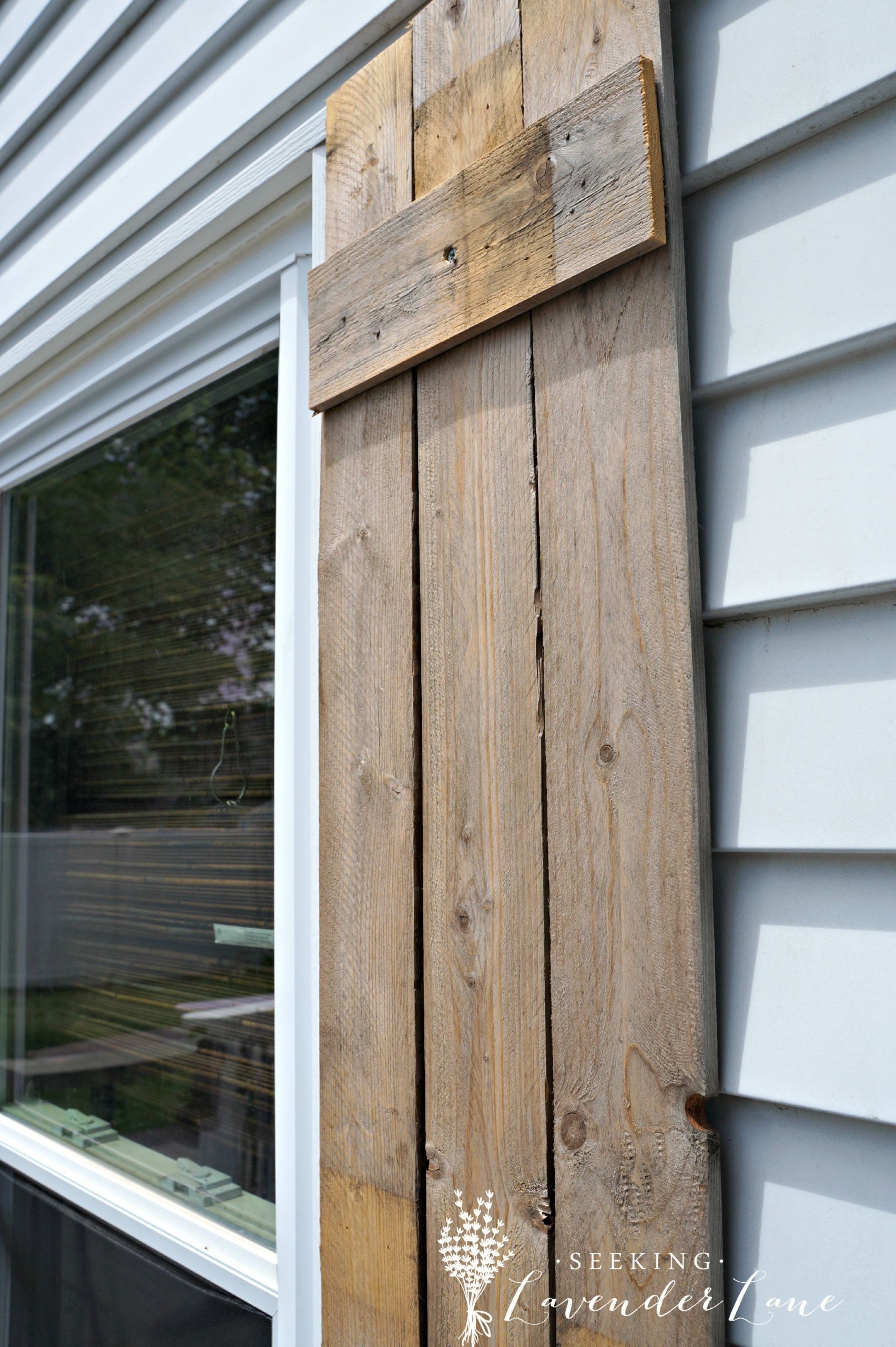 DIY Wooden Shutters Exterior
 DIY Wood Shutters for $0