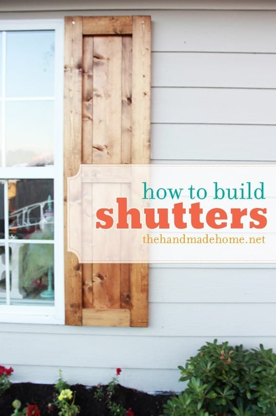 DIY Wooden Shutters Exterior
 how to build shutters diy shutters