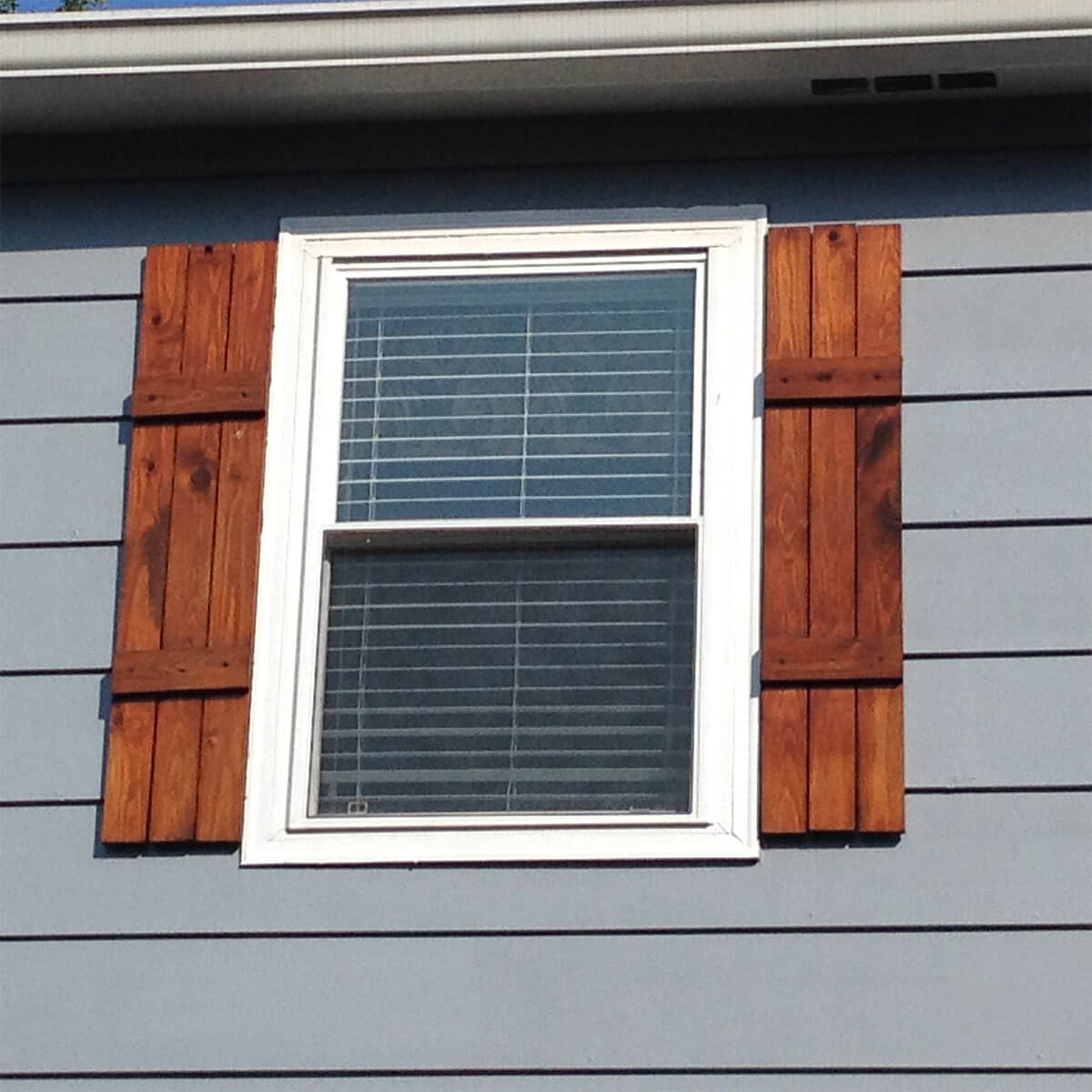 DIY Wooden Shutters Exterior
 Reader Project DIY Shutters — from The Family Handyman