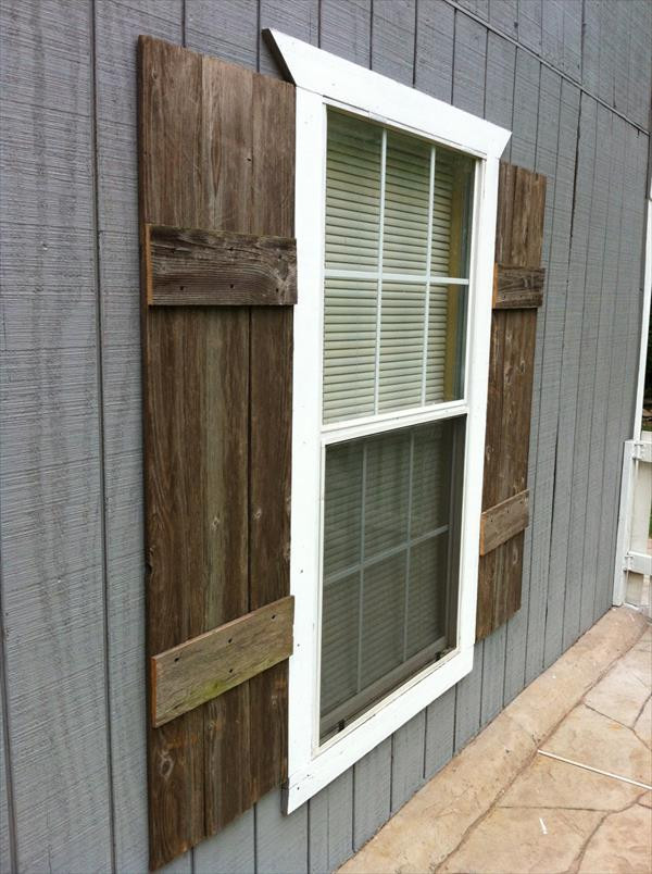 DIY Wooden Shutters Exterior
 DIY Shutters for Interior or Exterior