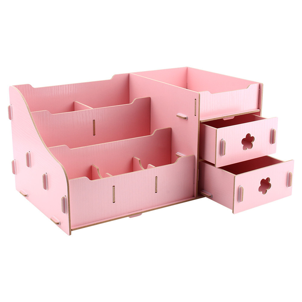 DIY Wooden Storage Boxes
 Wooden Storage Box Jewelry Container Makeup Organizer Case