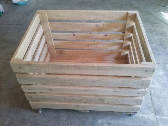 DIY Wooden Storage Boxes
 DIY Wooden Pallet Storage Box