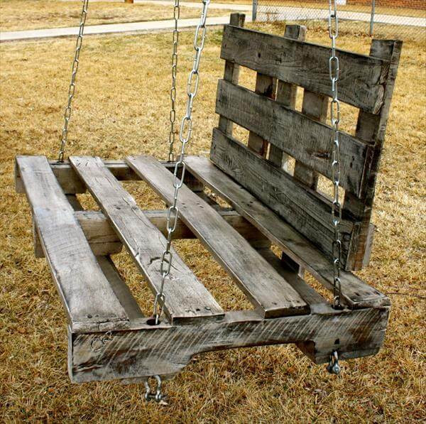 DIY Wooden Swings
 DIY Inspired Pallet Swing Ideas