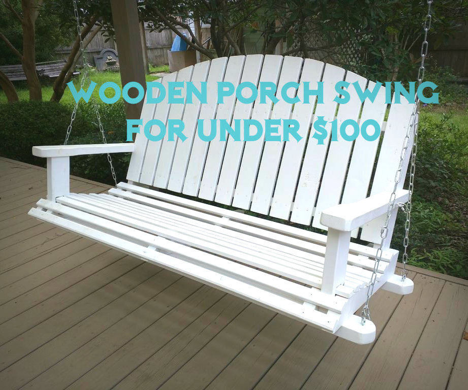 DIY Wooden Swings
 DIY Wooden Porch Swing