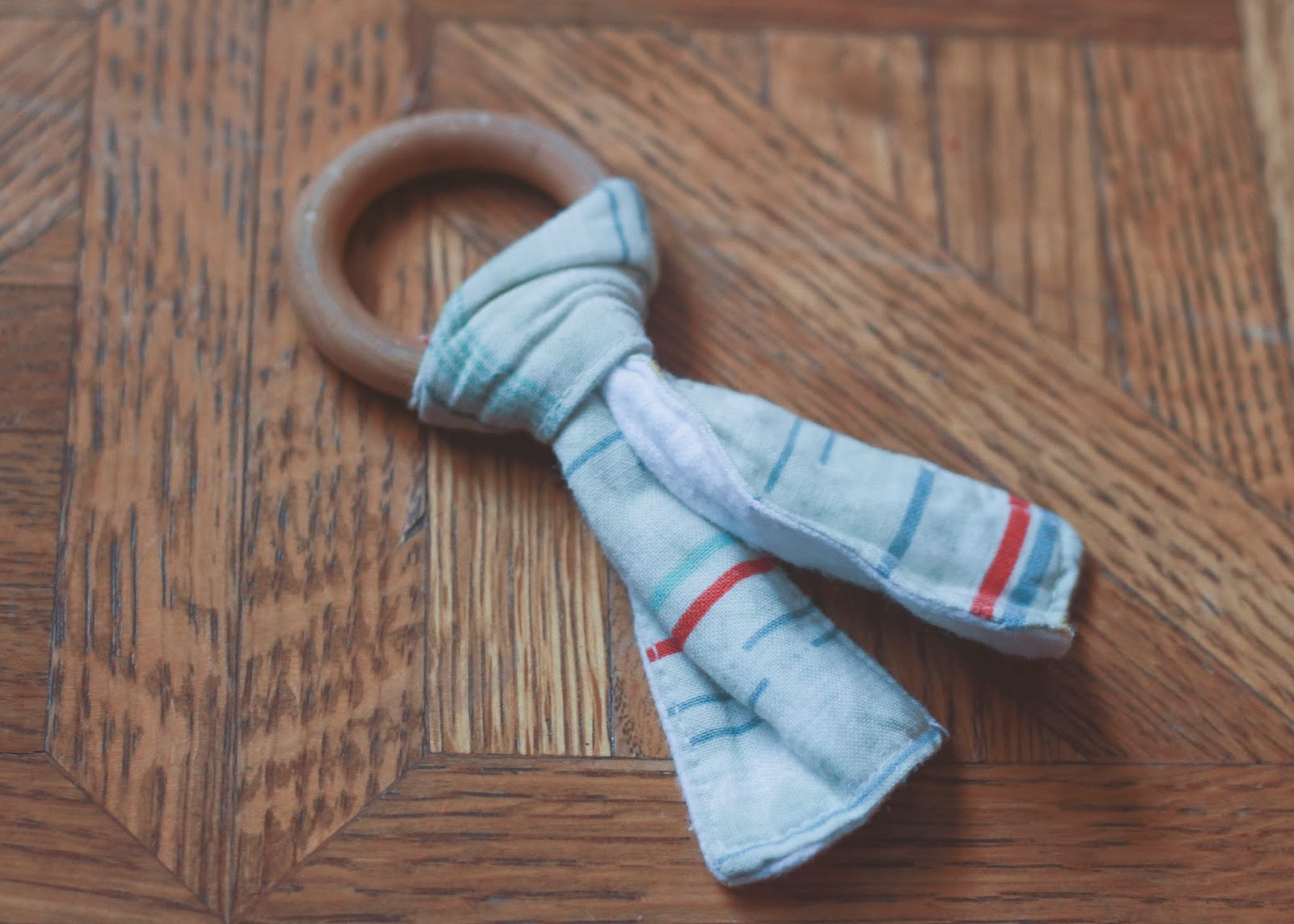 DIY Wooden Teething Ring
 Nerd and Healthnut DIY Wooden Teething Ring