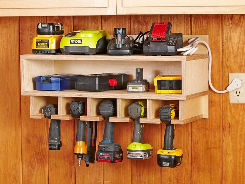 DIY Wrench Organizer
 16 Brilliant DIY Garage Organization Ideas