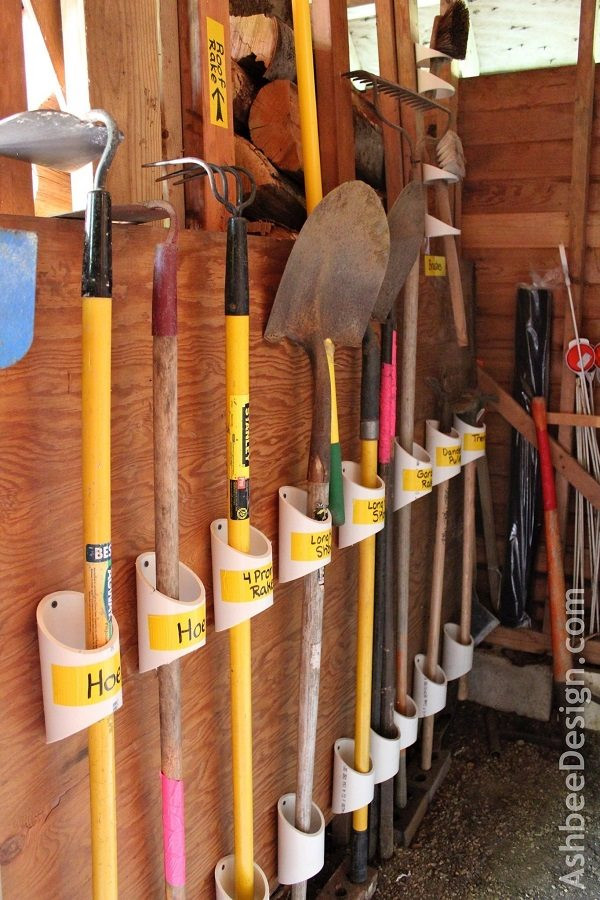 DIY Yard Tool Organizer
 21 Most Creative And Useful DIY Garden Tool Storage Ideas