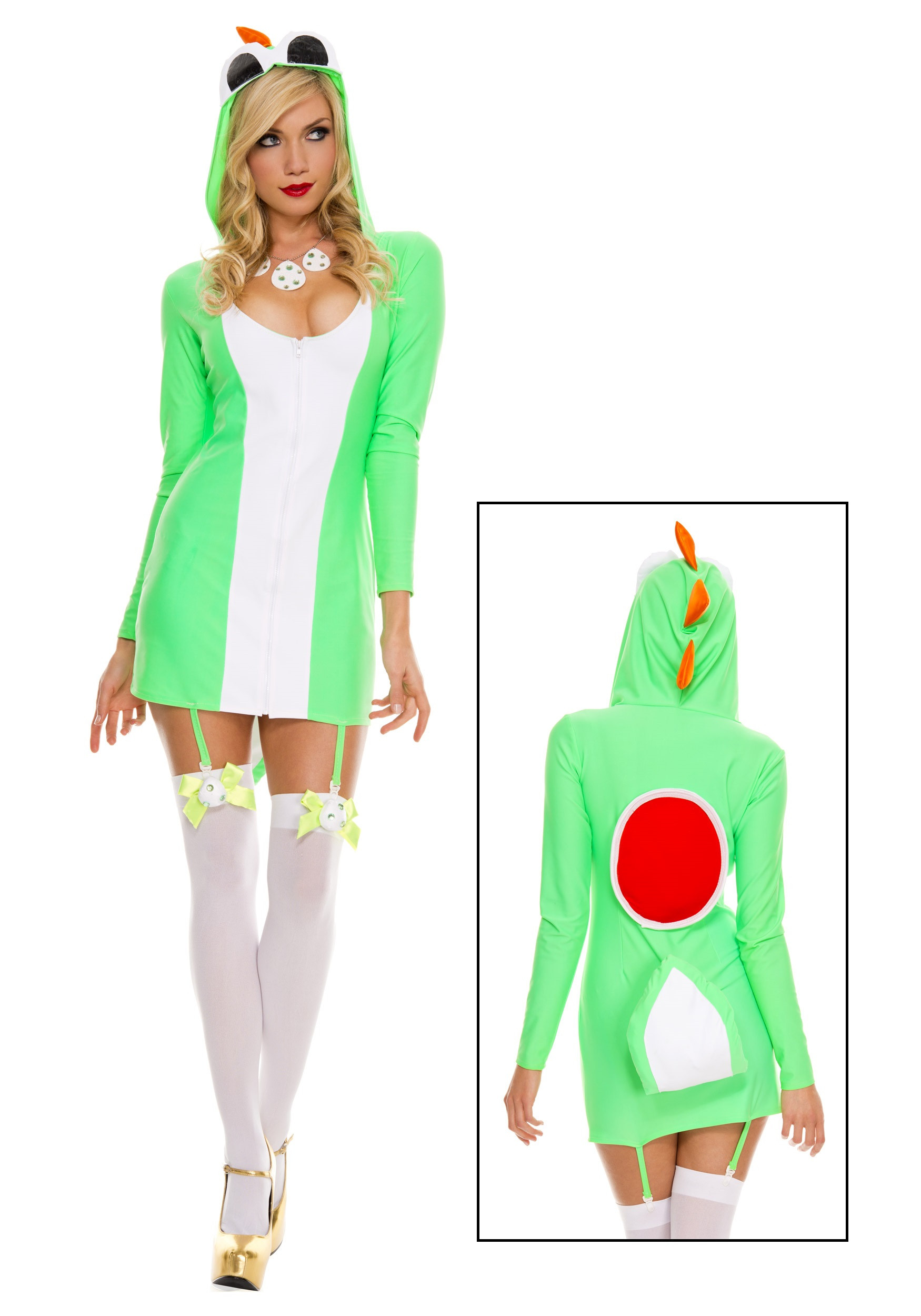 DIY Yoshi Costume
 Womens Yoshee Costume