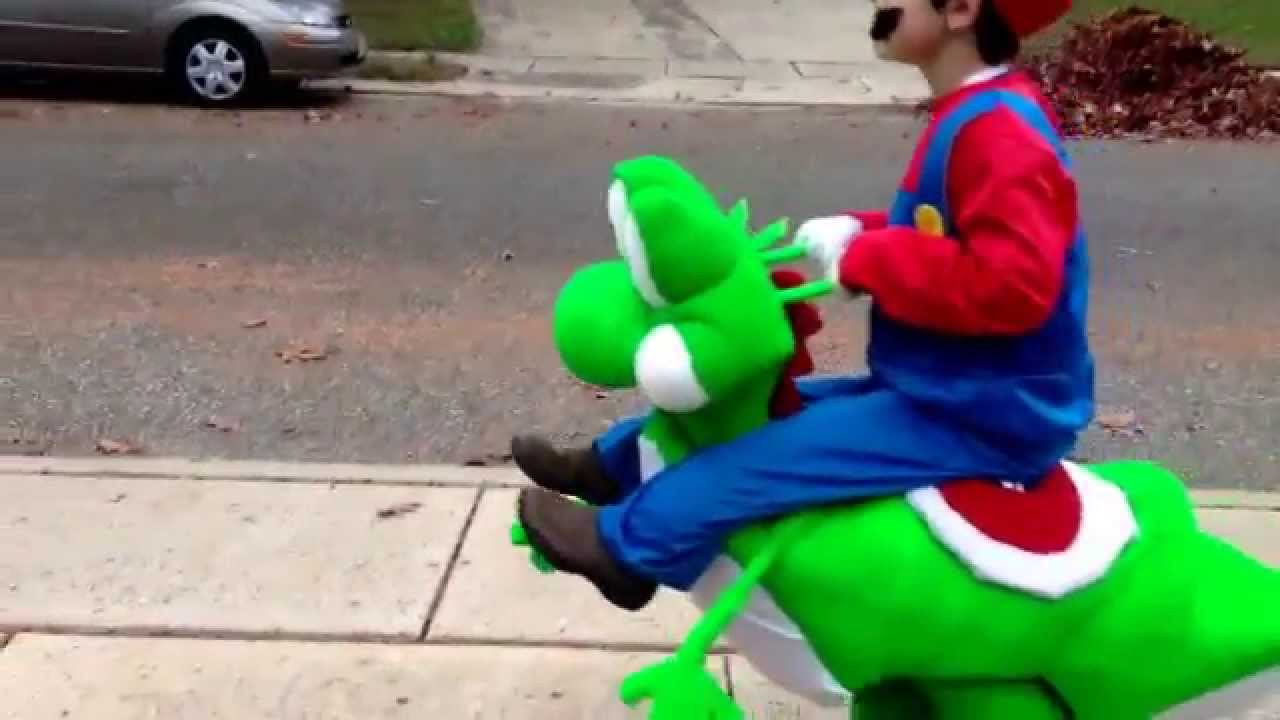 DIY Yoshi Costume
 Yoshi costume 12