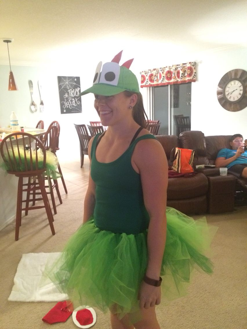 DIY Yoshi Costume
 Yoshi Halloween costume