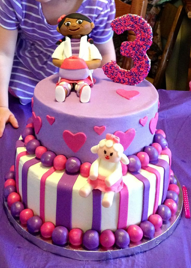 Doc Mcstuffins Birthday Cakes
 175 best Doc McStuffins cake images on Pinterest