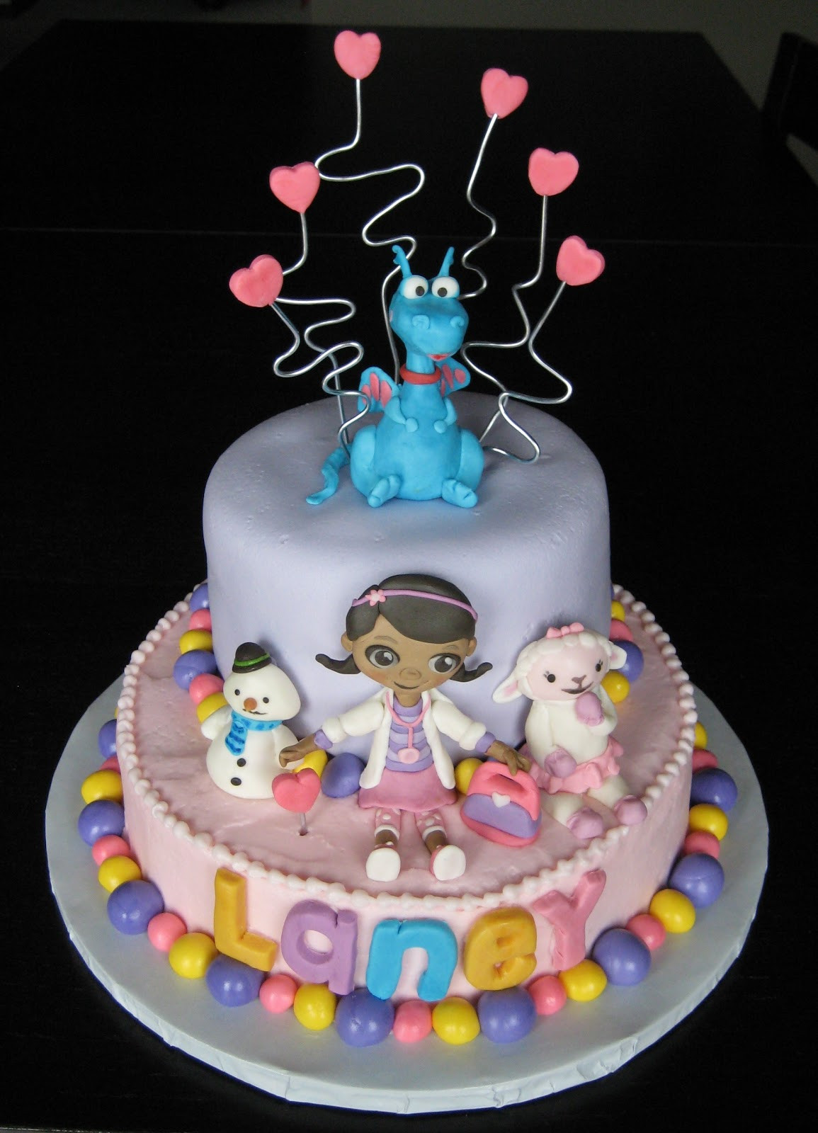 Doc Mcstuffins Birthday Cakes
 Custom Cakes by Julie Doc McStuffins Cake II