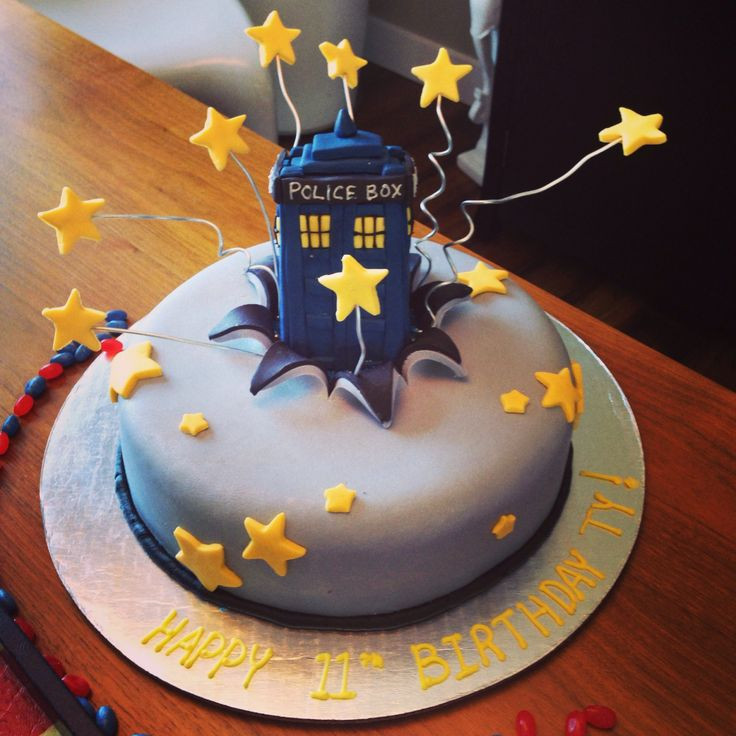 Doctor Who Birthday Cake
 Dr Who Birthday Cake Andrew