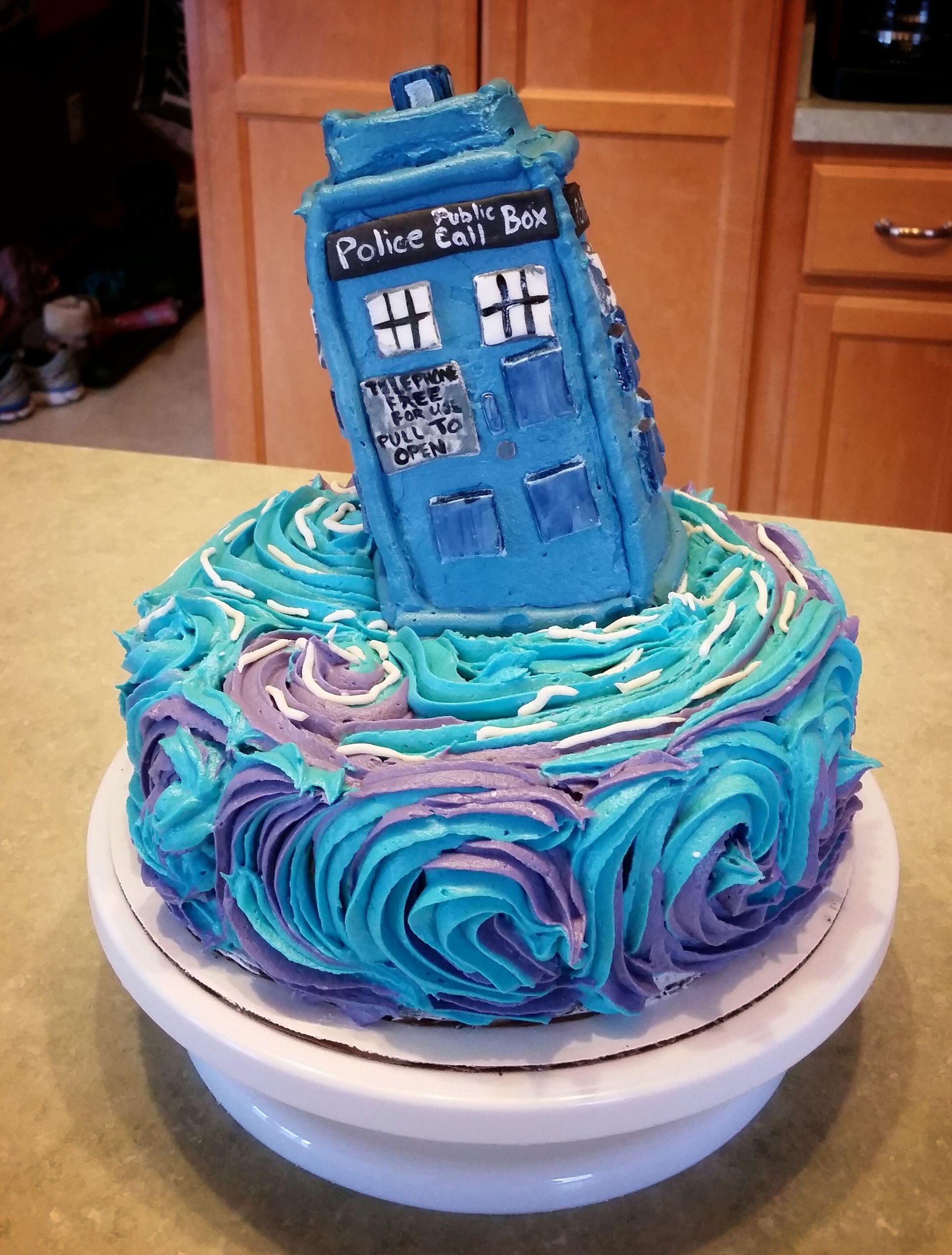 Doctor Who Birthday Cake
 My Doctor Who Cake My Own Unexpected Journey