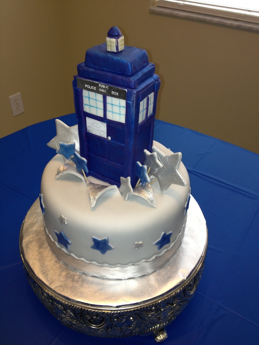 Doctor Who Birthday Cake
 Dr Who Tardis Cake The Tardis Is Where The Dr Travels