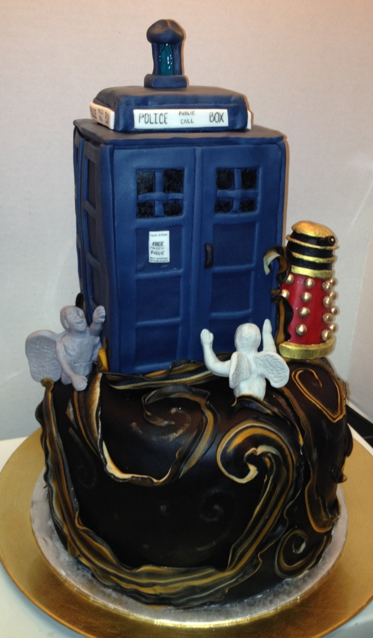 Doctor Who Birthday Cake
 Southern Blue Celebrations DR WHO CAKES & CUPCAKES