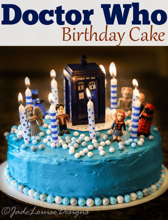 Doctor Who Birthday Cake
 Doctor Who Cake Tutorial perfect Birthday Cake Idea