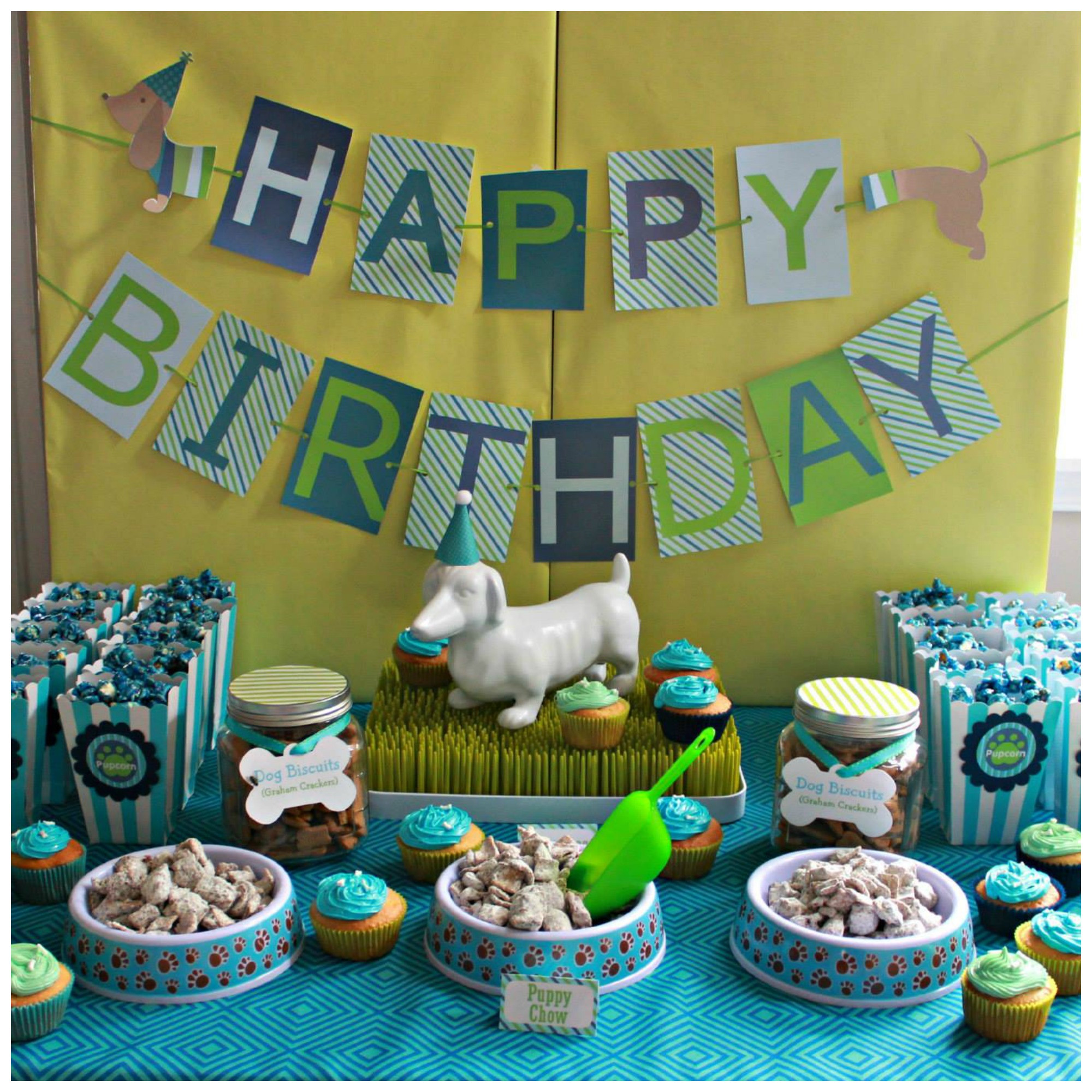 Dog Birthday Gift Ideas
 Hot Dog Puppy 1st Birthday Party Project Nursery