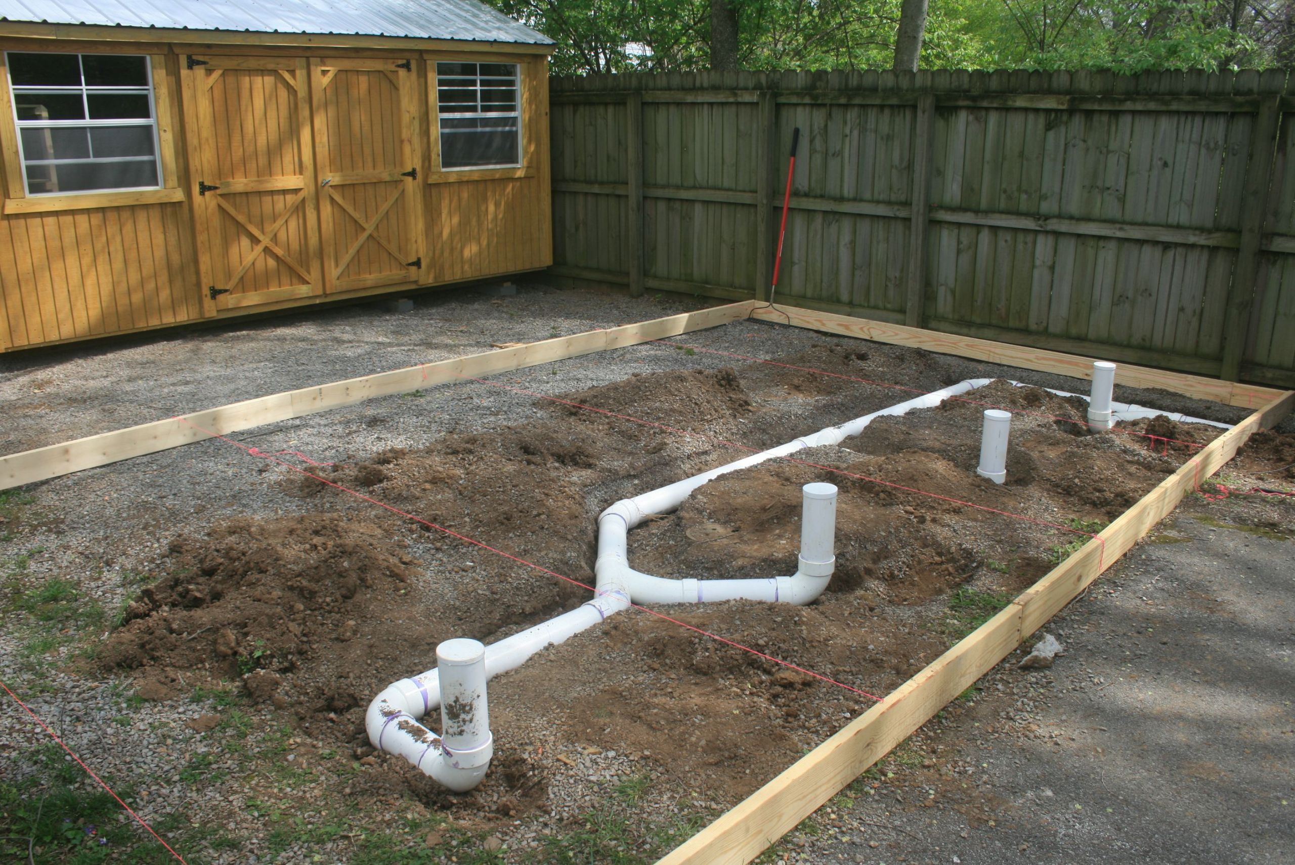 Dog Septic System DIY
 Build your own dog runs with inexpensive septic system