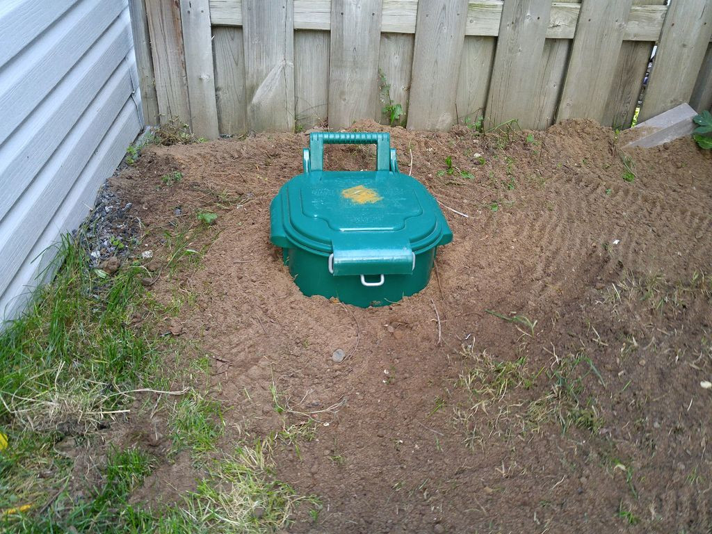 Dog Septic System DIY
 Back Yard Dog Poo post Septic Tank 5 Steps with