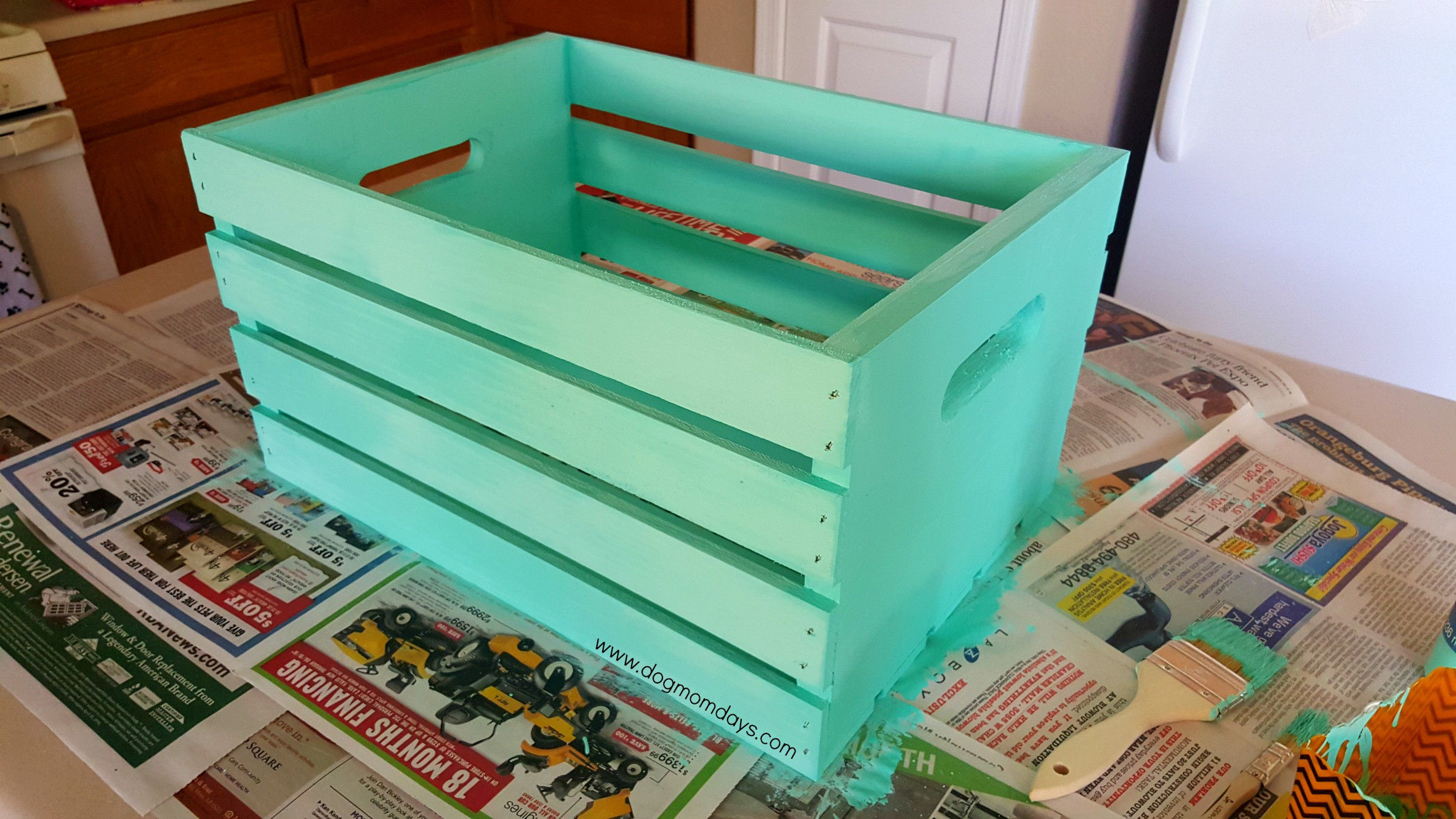 Dog Toy Box DIY
 DIY Dog Toy Box Dog Mom Days