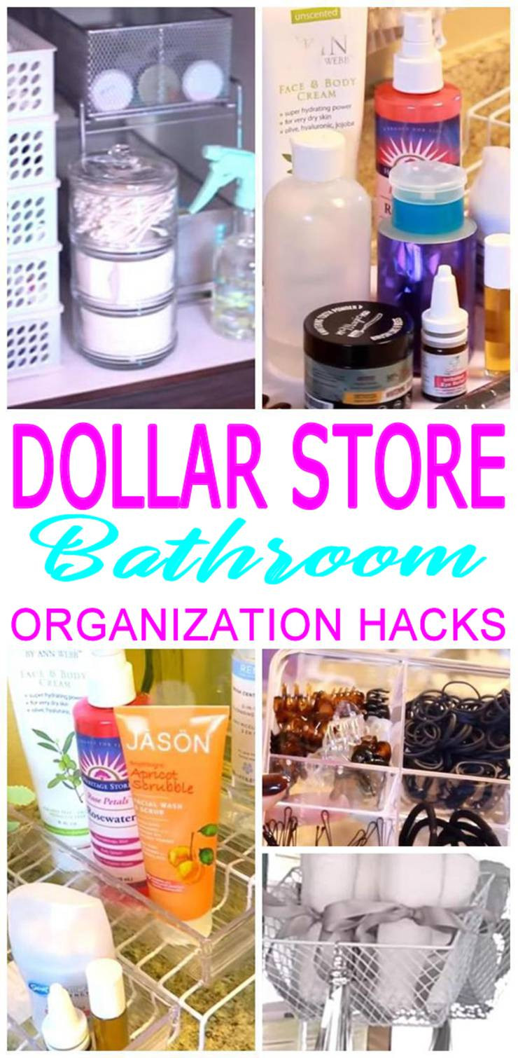 Dollar Store DIY Organization
 Dollar Store Hacks