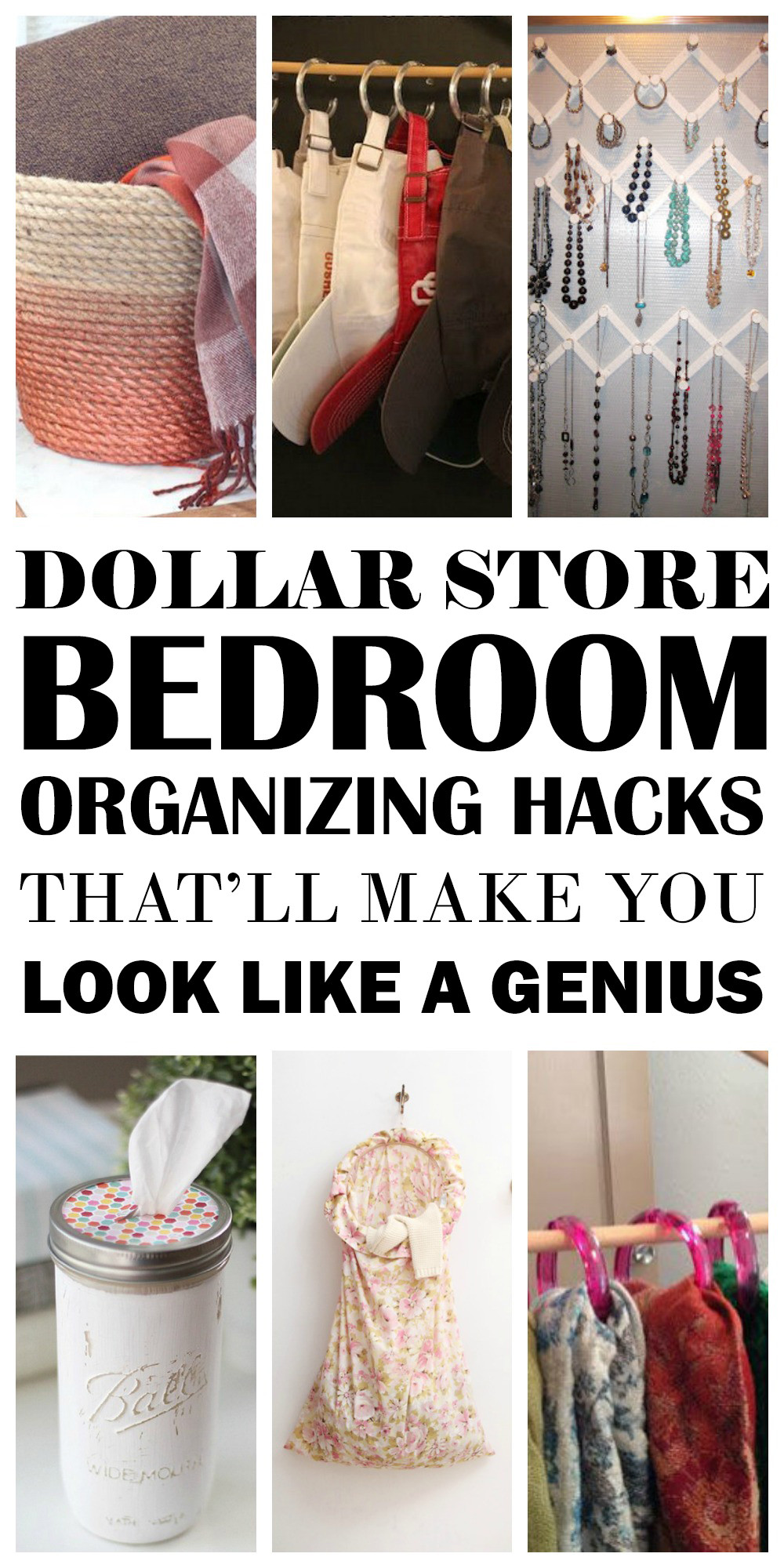 Dollar Store DIY Organization
 The Best Dollar Store Bedroom Organization Hacks THE