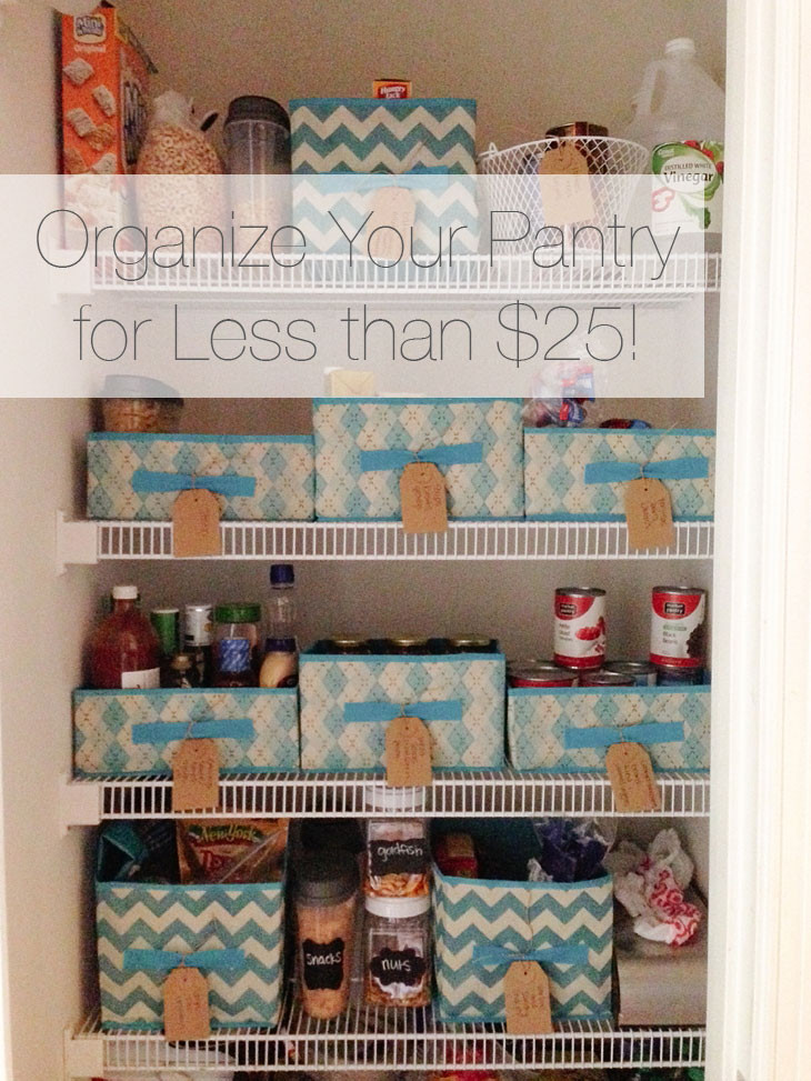 Dollar Store DIY Organization
 DIY Dollar Store Pantry Organization still being [Molly]