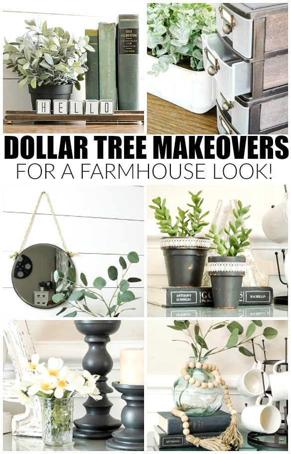 Dollar Tree DIY Decor
 How to Easily Get the Farmhouse Look with Dollar Tree