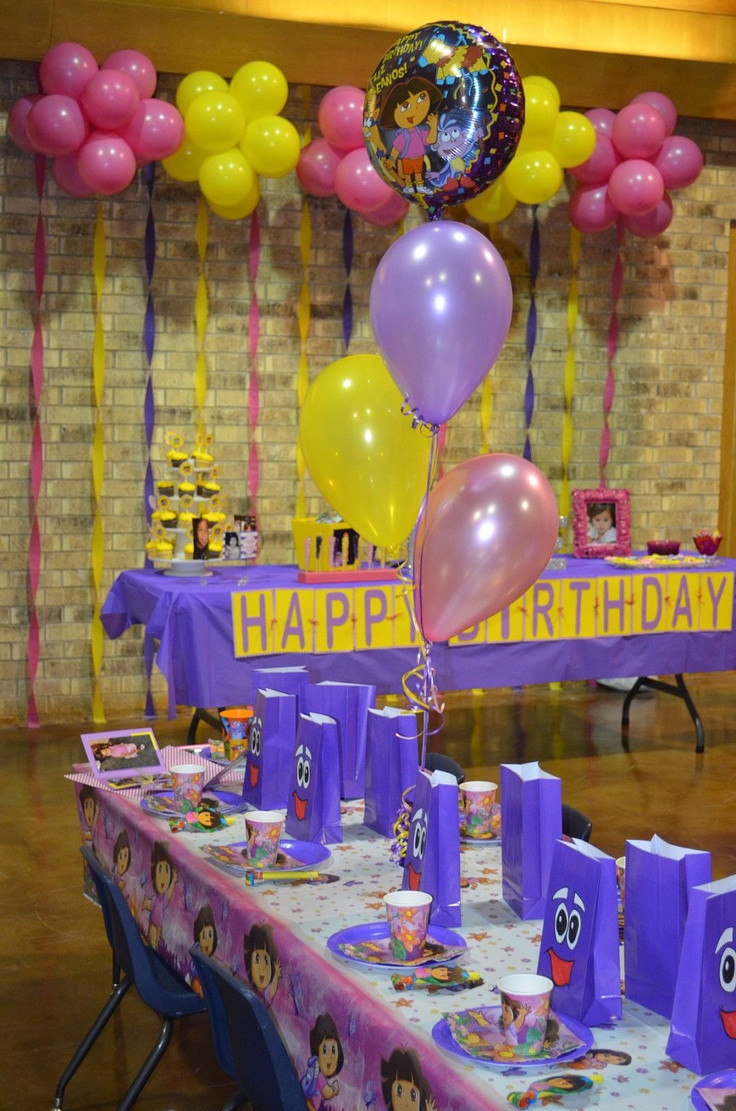 Dora Birthday Decorations
 119 best ideas about DORA THE EXPLORER PARTY on Pinterest