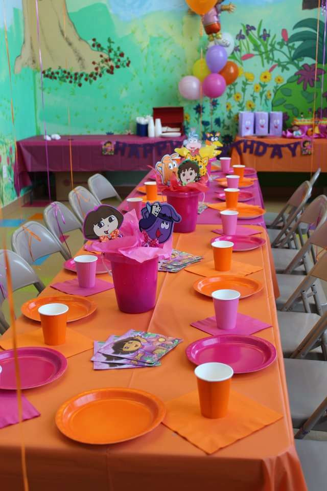 Dora Birthday Decorations
 DORA Birthday Party Ideas 12 of 15