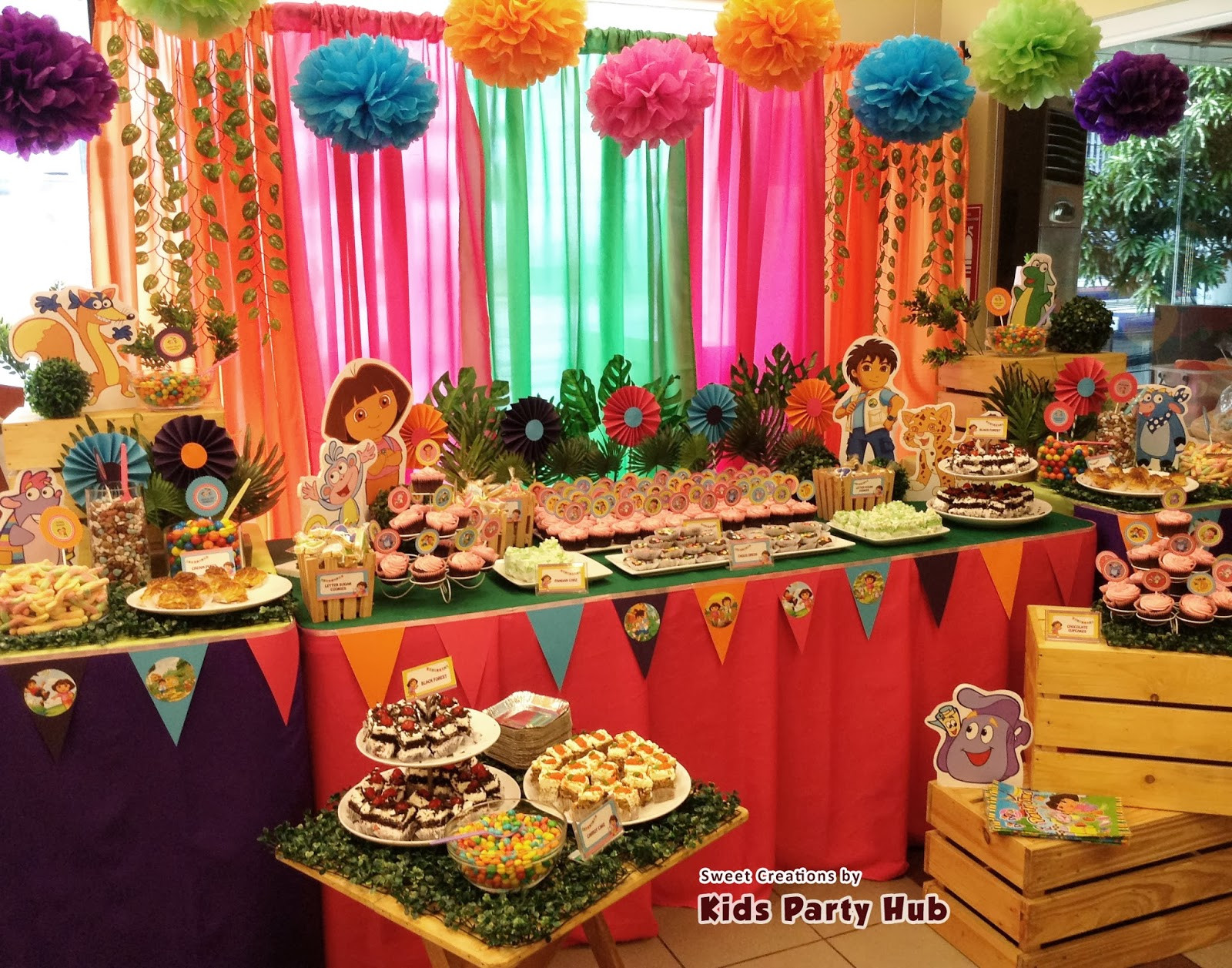 Dora Birthday Decorations
 Dora Explorer Birthday Party Ideas