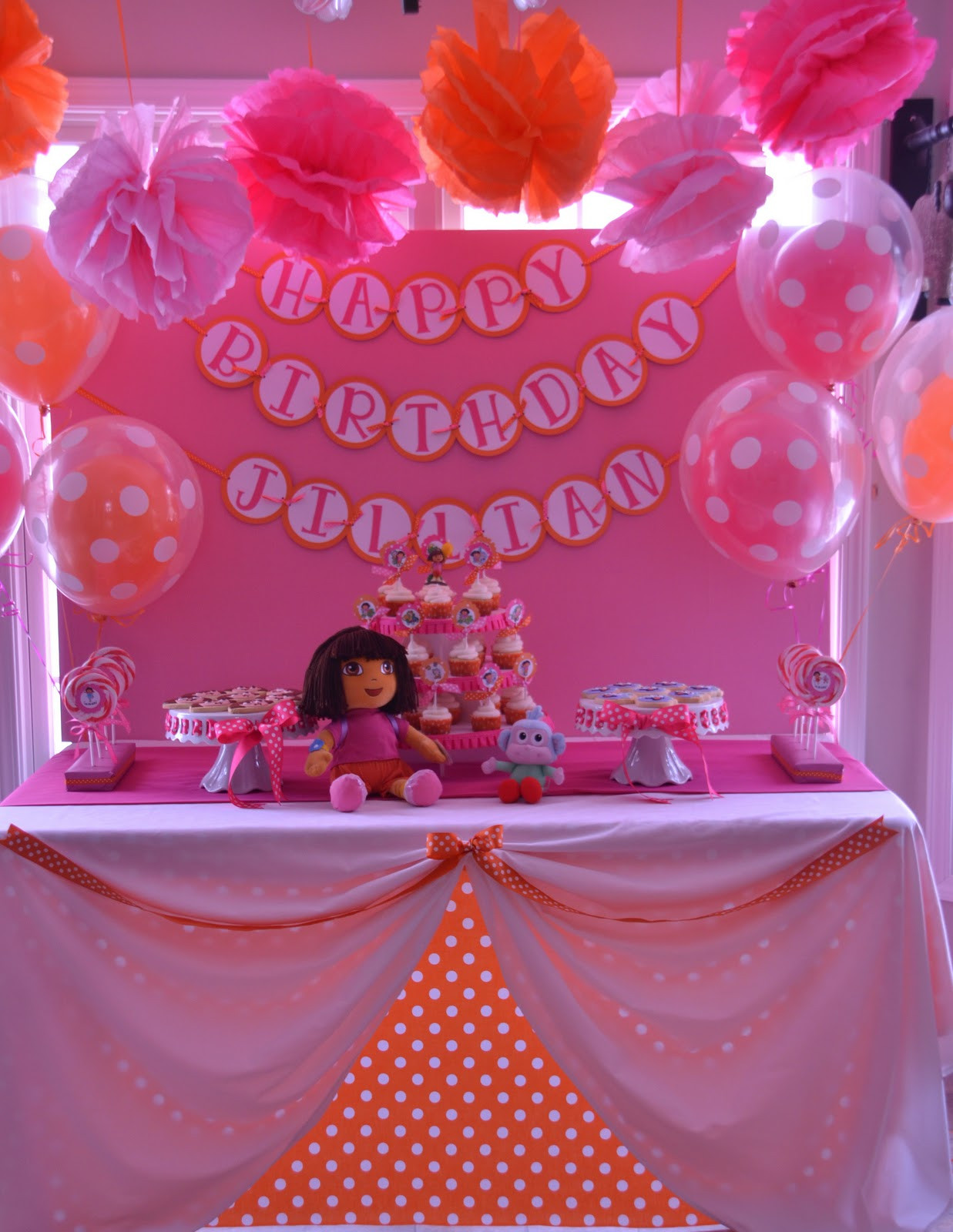 Dora Birthday Decorations
 Pirates & Princesses Dora the Explorer & Boots 3rd