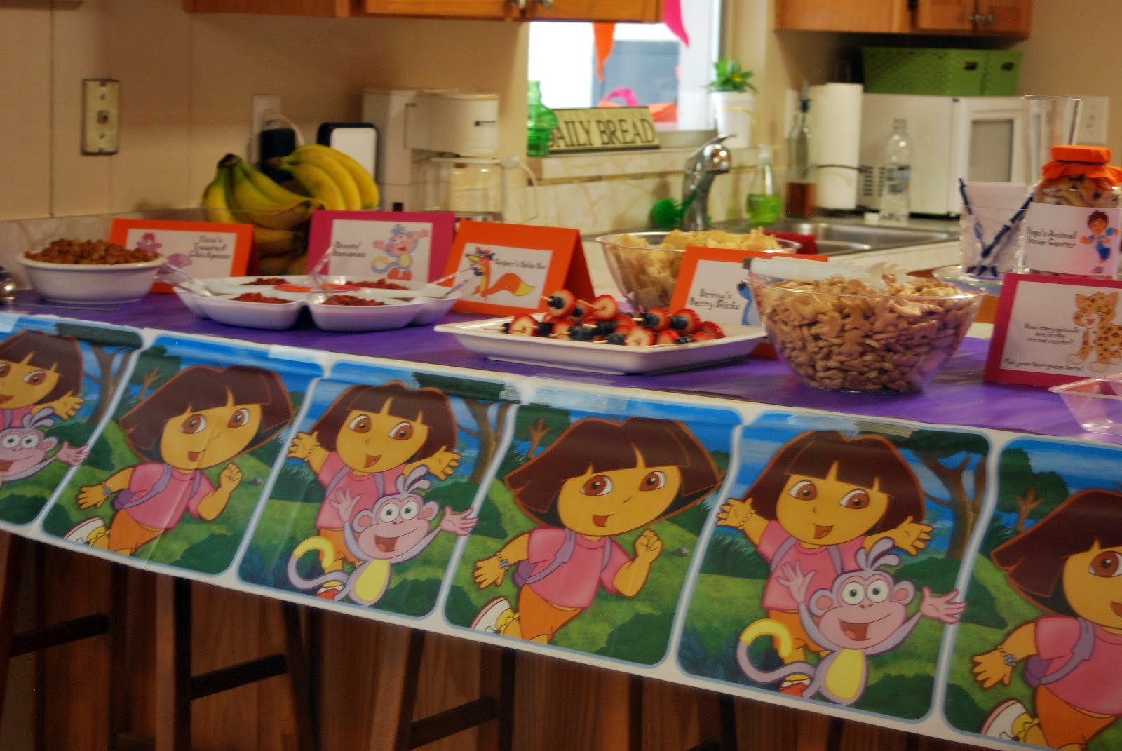Dora Birthday Party Food Ideas
 Exploring The World With Dora Party Supplies